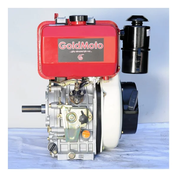 Goldmoto Gm186fae-B 10 Hp Marşlı Dizel Makine Motoru - Görsel 2