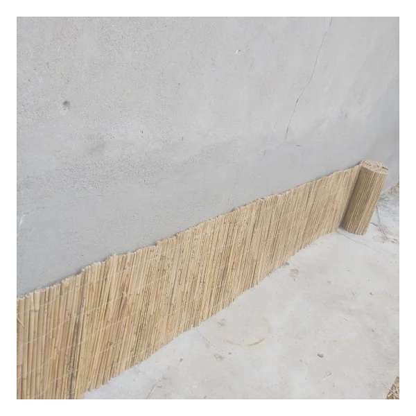 Natural 30cm X 500cm Bambu Kamış Hasır Çit Dekoratif Bahçe Balkon Ve Duvar Çiti Reed Fence - Görsel 3