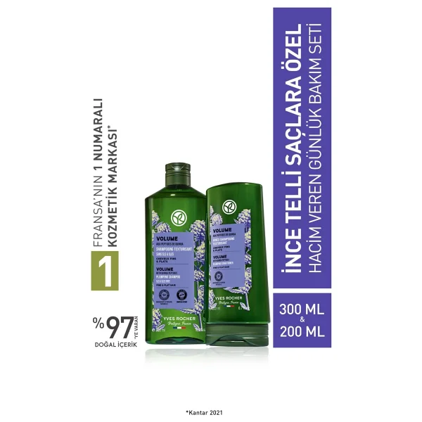 Yves Rocher Ince Telli Saçlar Için Orjinal Boy Şampuan, Saç Kremi Seti-9916603 - Görsel 4