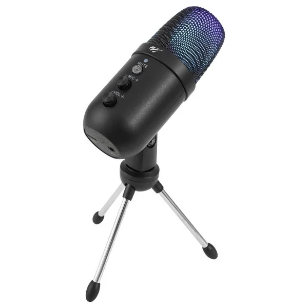 Havit Gamenote Gk51 RGB Yayıncı Mikrofonu - Görsel 4
