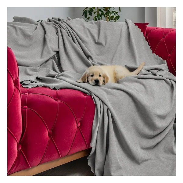 Latuda Concept Kaymaz Koltuk Örtüsü Çift Taraflı Mikrofiber Şönil 175x300 Cm Kapuçino - Kedi Köpek Ve Çocuk Dostu - 175 X 300 Cm - Görsel 10