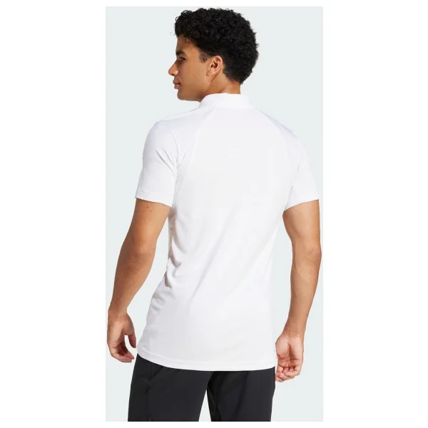 Adidas Tennis Climacool Freelift Jf4387 Beyaz Kısa Kollu Polo Yaka Erkek Spor Tişört - Görsel 3