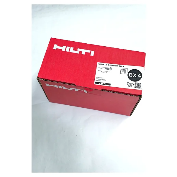 Hilti Bx4 Uyumlu X-C 20 B4 Mx Bulk Beton Çivileri (Şeritli) 20 Mm (1000 Adet) - Görsel 5