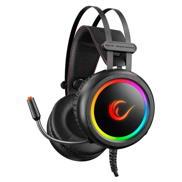 Rampage Stormy RGB 7.1 USB Kablolu Kulak Üstü Oyuncu Kulaklığı - Görsel 6