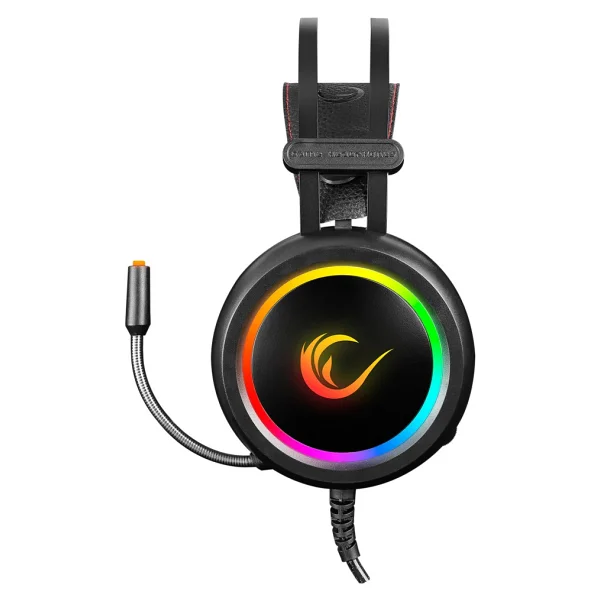 Rampage Stormy RGB 7.1 USB Kablolu Kulak Üstü Oyuncu Kulaklığı - Görsel 3
