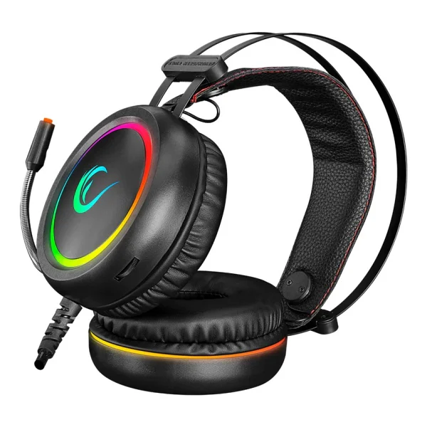 Rampage Stormy RGB 7.1 USB Kablolu Kulak Üstü Oyuncu Kulaklığı - Görsel 5