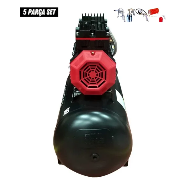 Mytol 50 Litre Yağsız Sessiz Kompresör 1.5 Hp 5 Parça Havalı Alet Seti Profesyonel Hava Kompresörü - Görsel 2