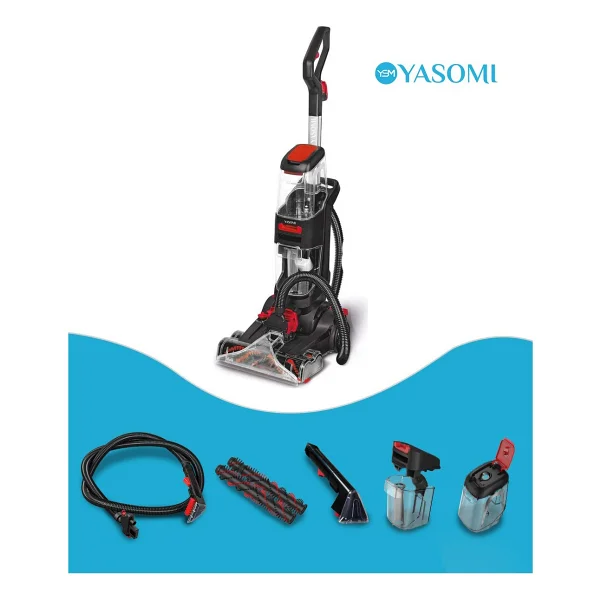 Yasomi Clean Force Pro Dikey Koltuk Ve Halı Yıkama Makinesi - Görsel 4