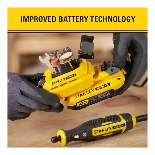 Stanley Sfmce030b Aküsüz Mini Gravür Makinesi - Görsel 4