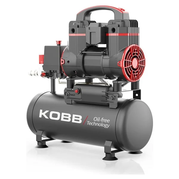 Kobb Kbk8s 8 Lt 8 Bar Yağsız Sessiz Taşınabilir Hava Kompresörü - Görsel 4