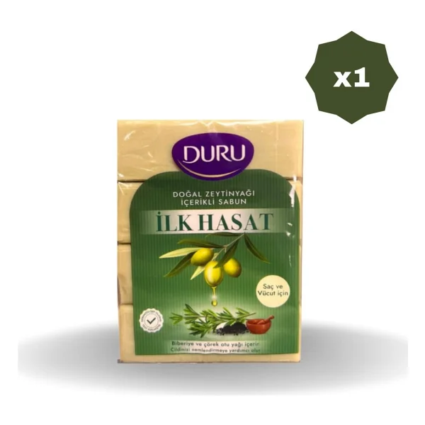 Duru İlk Hasat Zeytinyağlı 4x150 Gr Sabun - Görsel 2