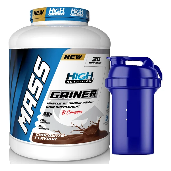High Nutrition Mass Gainer 3600 Gr Çikolata Aromalı Karbonhidrat Tozu - Görsel 3