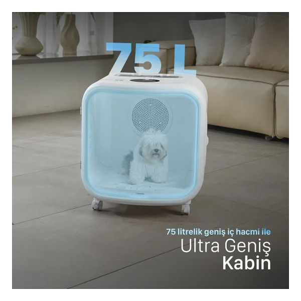 Xenon Smart X8640 Akıllı Evcil Hayvan Kurutma Makinesi - Görsel 6