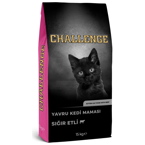 Challenge Sığır Etli 15 kg Yavru Kedi Maması - Görsel 2