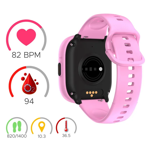 Wiky Watch 5 Plus Pembe Akıllı Çocuk Saati - Görsel 2