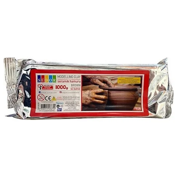 Südor 1000 Gr Kahverengi Seramik Hamuru - Görsel 3