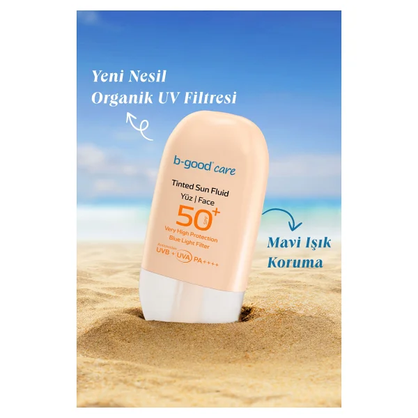 B-Good Care B-Sun Tinted 50 Ml 50 Faktör Yüz Güneş Sütü - Görsel 10