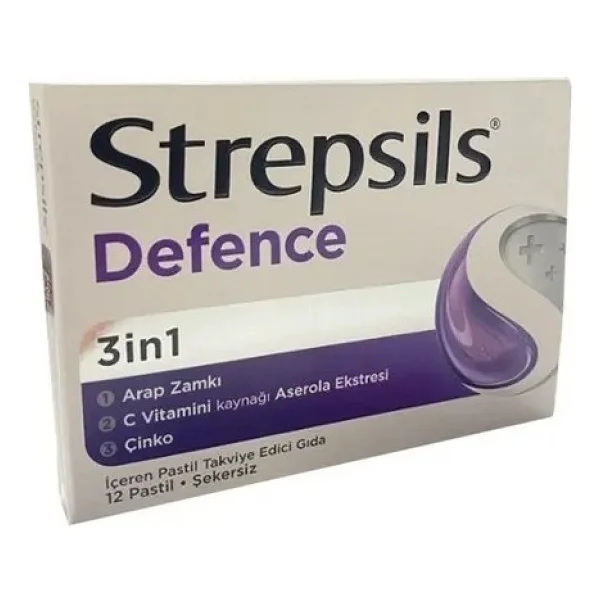 Strepsils Defence 12'li Pastil - Görsel 3