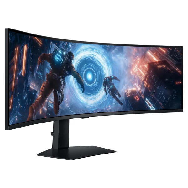 Samsung Odyssey G9 G91f Ls49fg916euxuf 49" 1 Ms Dual Qhd Curved 144 Hz Oyuncu Monitörü - Görsel 2