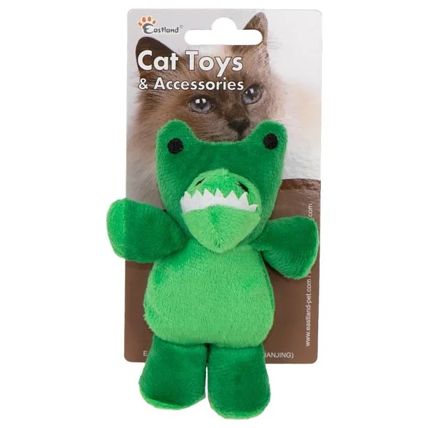 Eastland 12 Cm Kedi Otlu Timsah Peluş Kedi Oyuncağı - Görsel 2
