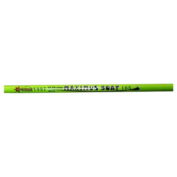 Captain 1497 Maximus Boat 2 Parça Solid Tekne Kamışı 150gr Atar 180cm - Standart - Görsel 4