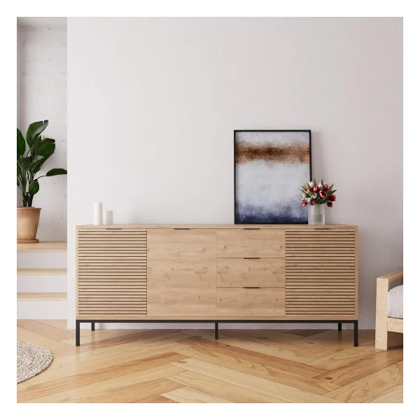 Bimossa H0060 180 Cm Alya Konsol Modern Yemek Odası Şık Depolama Alanı TV Ünitesi Alternatifi - Görsel 8