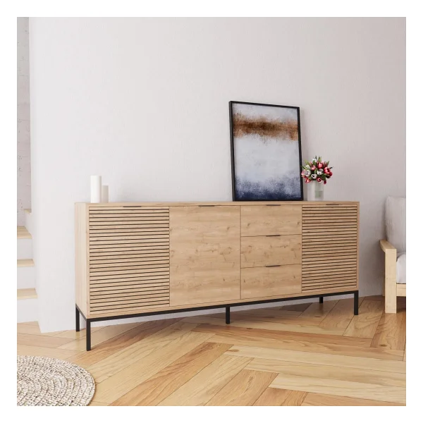 Bimossa H0060 180 Cm Alya Konsol Modern Yemek Odası Şık Depolama Alanı TV Ünitesi Alternatifi - Görsel 3
