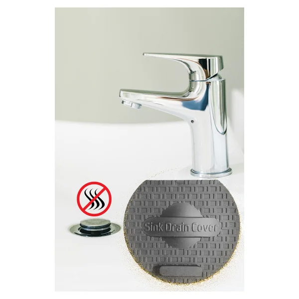 Lavabo Kötü Koku Giderici Önleyici Silikon Mat Sızdırmaz Lavabo Tıkacı Lavabo Tıpası Evye Kapağı Gri - Görsel 9