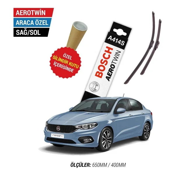 Bosch Fiat Egea Silecek Takımı (2015-2023) Bosch Aerotwin A414s - Görsel 5