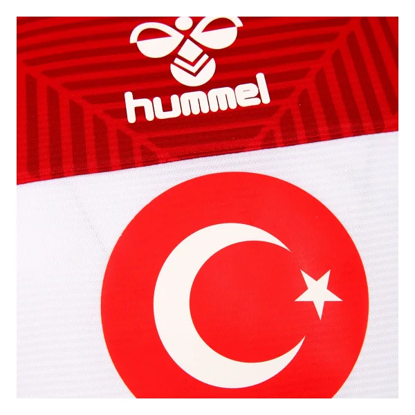 Hummel 912378-3658 2025/2026 Erkek Kırmızı Türkiye Hentbol Milli Takım Forması - Görsel 4