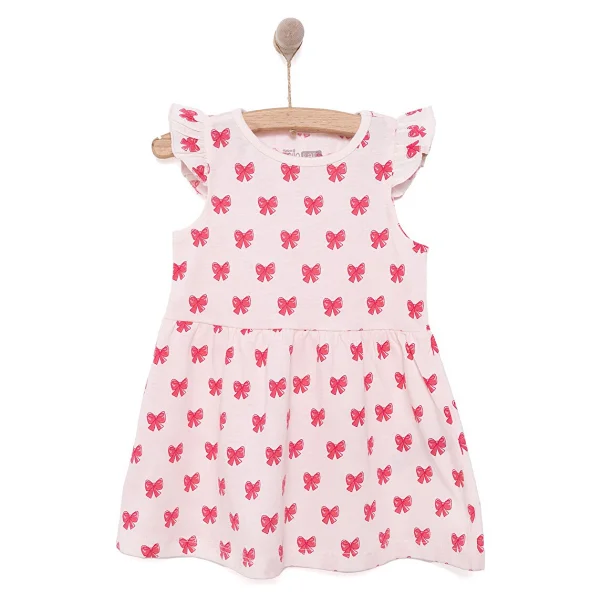Hellobaby Basic Elbise - Somon - 1 Yaş - Görsel 6