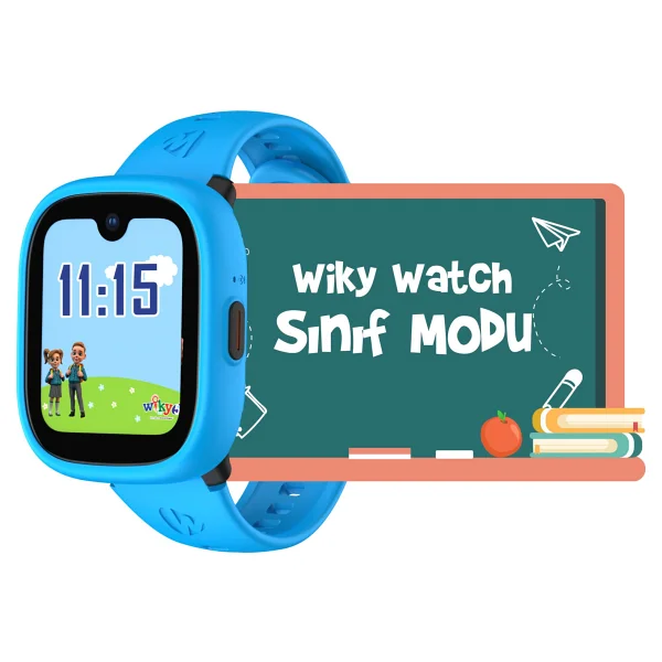 Wiky Watch 5 Plus Mavi Akıllı Çocuk Saati - Görsel 7