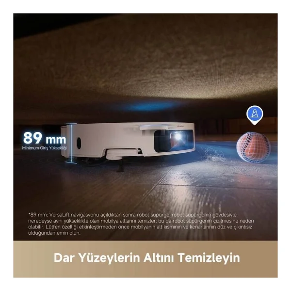 Dreame X50 Ultra Complete Çöp İstasyonlu Akıllı Robot Süpürge - Görsel 4