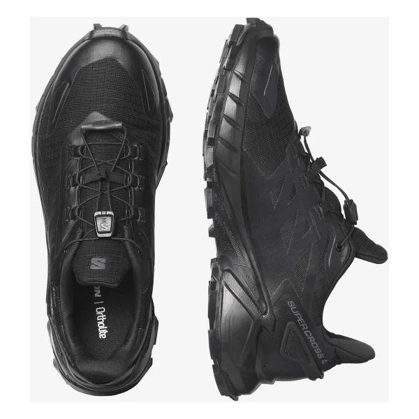 Salomon Supercross 4 Gore-Tex L41733900 Siyah Kadın Outdoor Ayakkabı - Görsel 3
