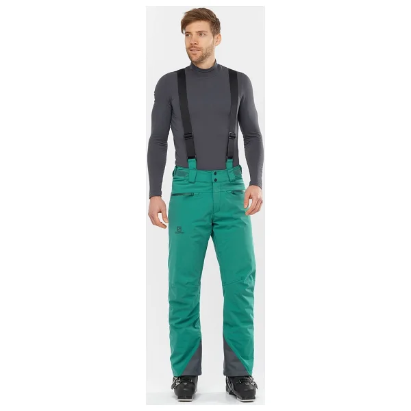 Salomon Force Erkek Kayak Pantolonu - Yeşil - Görsel 3