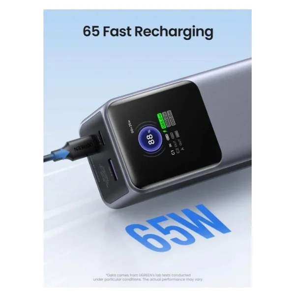 Ugreen Nexode 35524 20000 mAh Hızlı Şarj Powerbank - Görsel 5