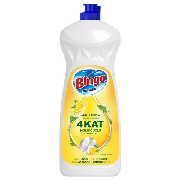 Bingo Limon Sıvı Bulaşık Deterjanı 1.5 Lt - Görsel 2