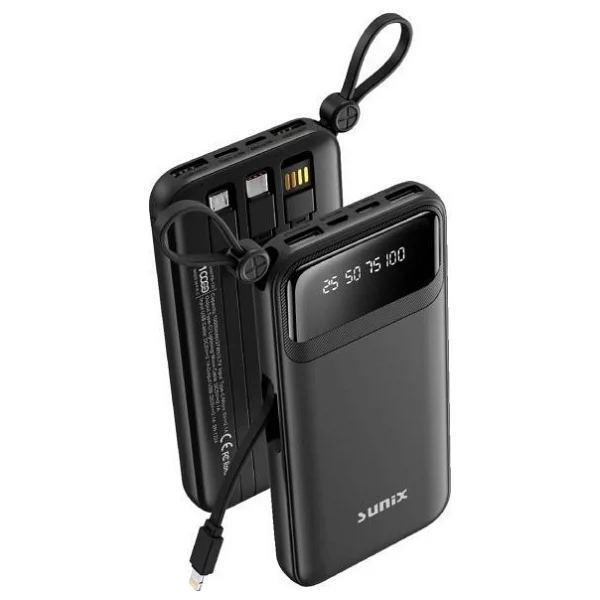 Sunix Pb-120 Siyah 10000 mAh Powerbank - Görsel 2