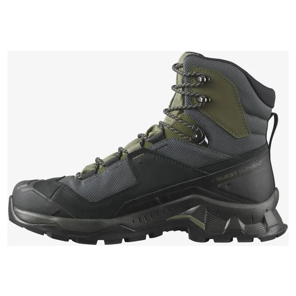 Salomon Quest Element Gore-Tex L41457100 Su Geçirmez Haki Erkek Outdoor Bot - Görsel 3
