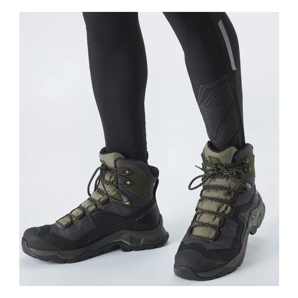 Salomon Quest Element Gore-Tex L41457100 Su Geçirmez Haki Erkek Outdoor Bot - Görsel 5