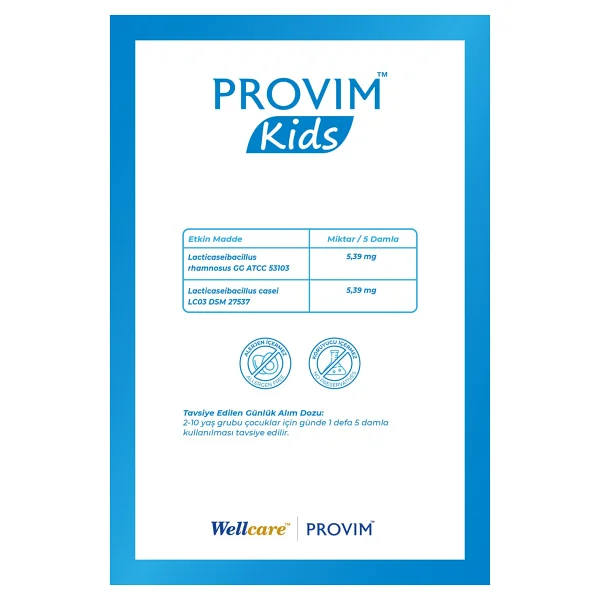 Wellcare Provim Kids 8 ml Damla - Görsel 4