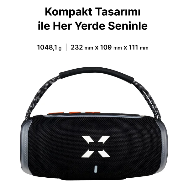 Xenon Smart X6701 20 W Siyah Bluetooth Hoparlör - Görsel 4
