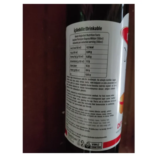 Nahita Detoks Sirkesi 500 Ml - Görsel 5