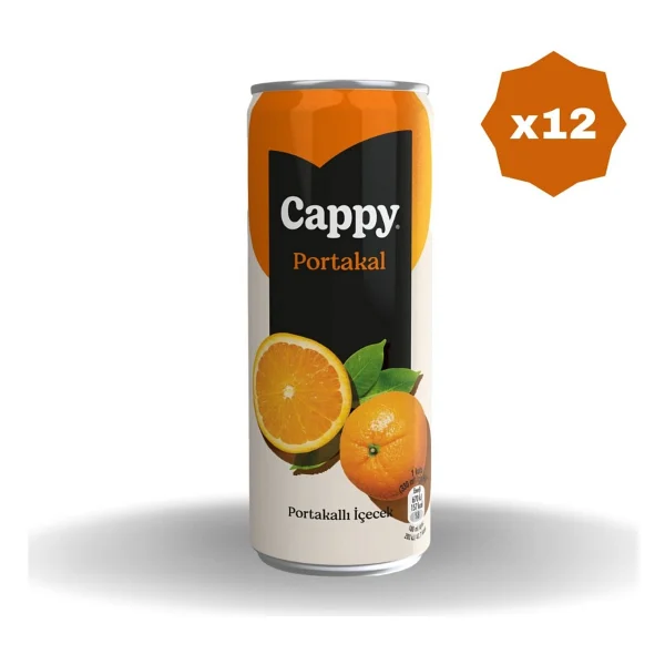 Cappy Portakal Nektarı Kutu 330 Ml - (12 Adet) - Görsel 2