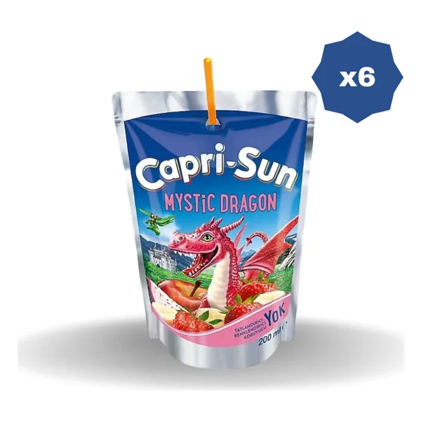 Capri - Sun Capri Sun Dragon 200 Ml - (6 Adet) - Görsel 2