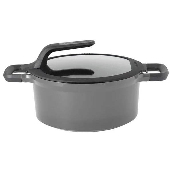 Berghoff Gem Stay Cool Gri 28 cm Derin Tencere - Görsel 2