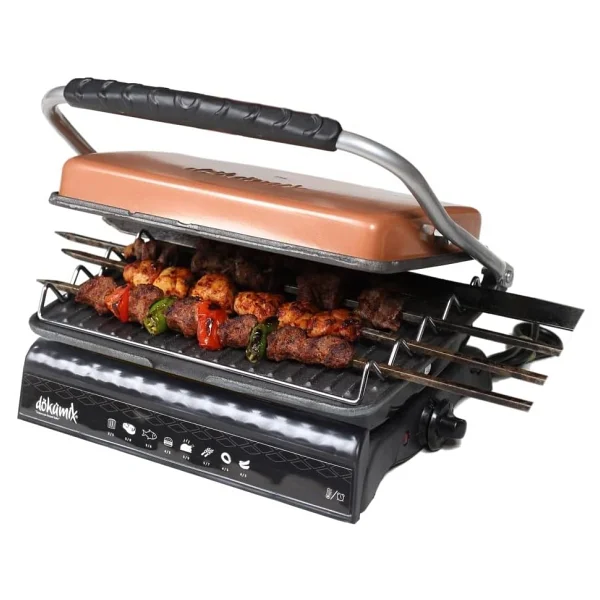 Dökümix Ultra Plus Rose Gold 1800 W Izgara Ve Tost Makinesi - Görsel 3
