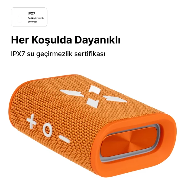 Xenon Smart X6703 RGB Turuncu Bluetooth Hoparlör - Görsel 2