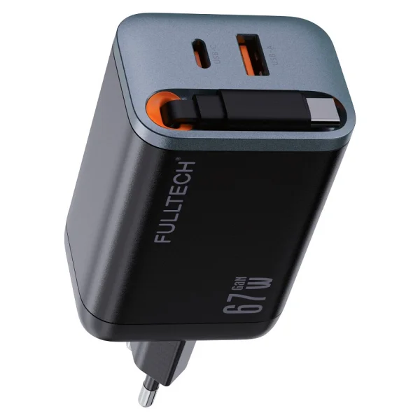 Fulltech Fc23 67 W Type-C Kablolu Hızlı Şarj Aleti - Görsel 3