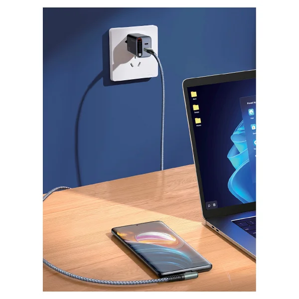 Fulltech Fc23 67 W Type-C Kablolu Hızlı Şarj Aleti - Görsel 5